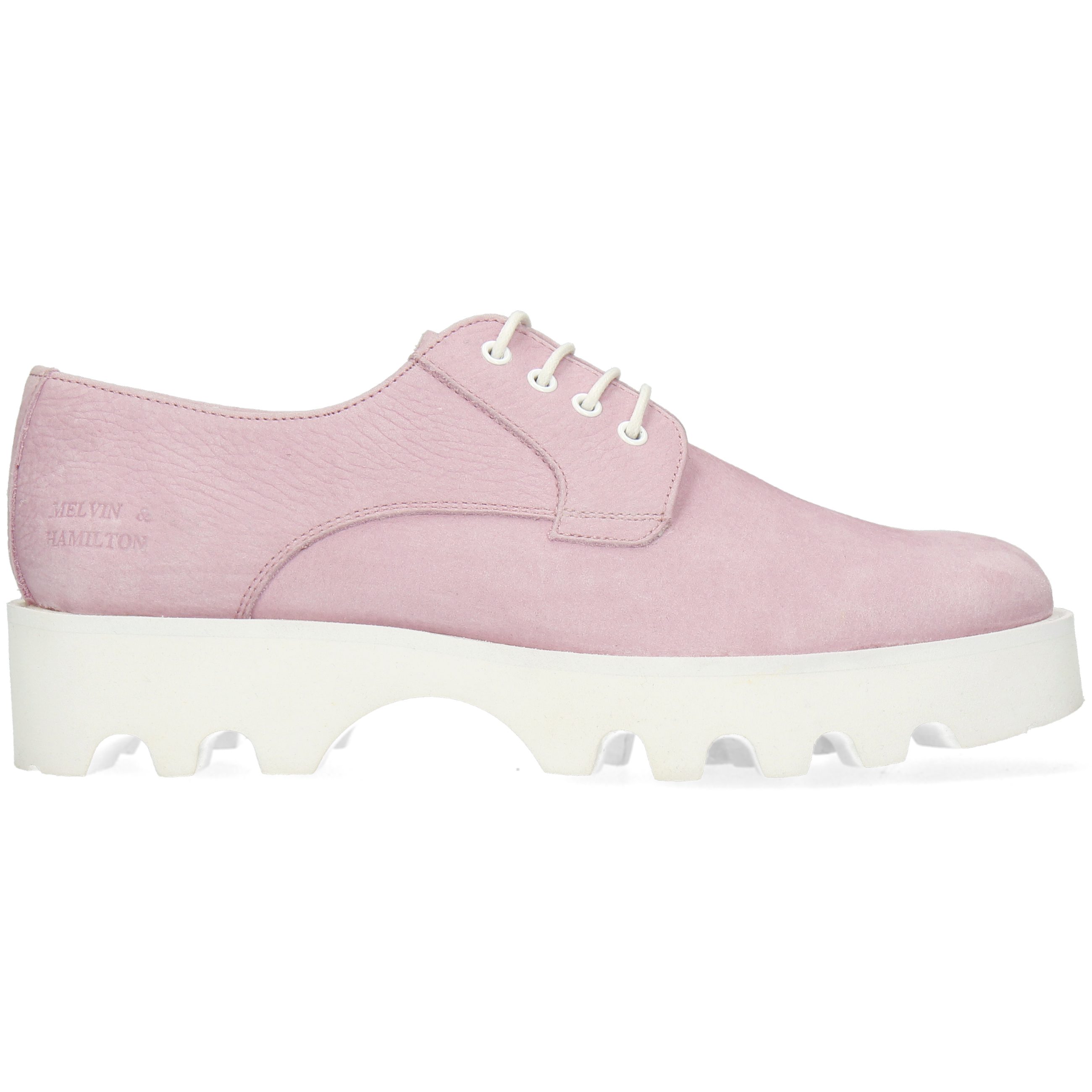 Melvin & Hamilton Como Eyelet 13 Schnürschuh Jade White Mauve