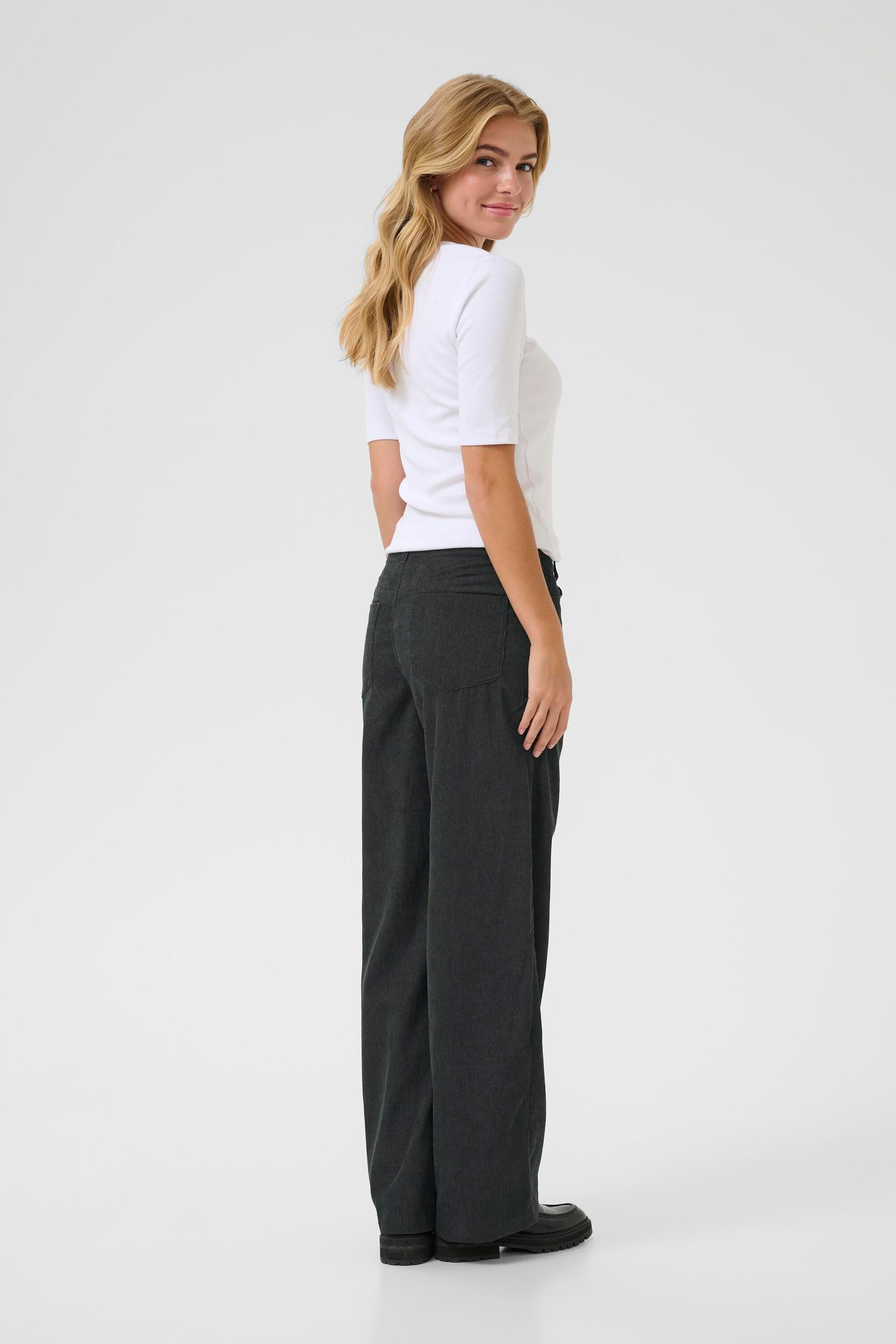 KAFFE Stoffhose Casual Hose KAvera günstig online kaufen
