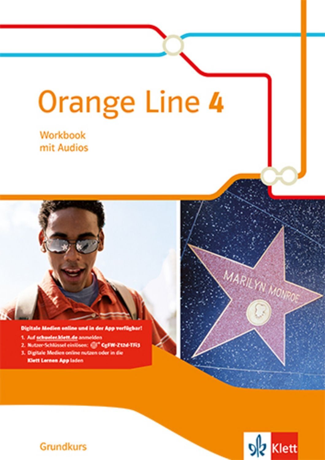 Orange Line 4. Workbook mit Audios. Grundkurs Klasse 8. Ausgabe 2014 / diverse