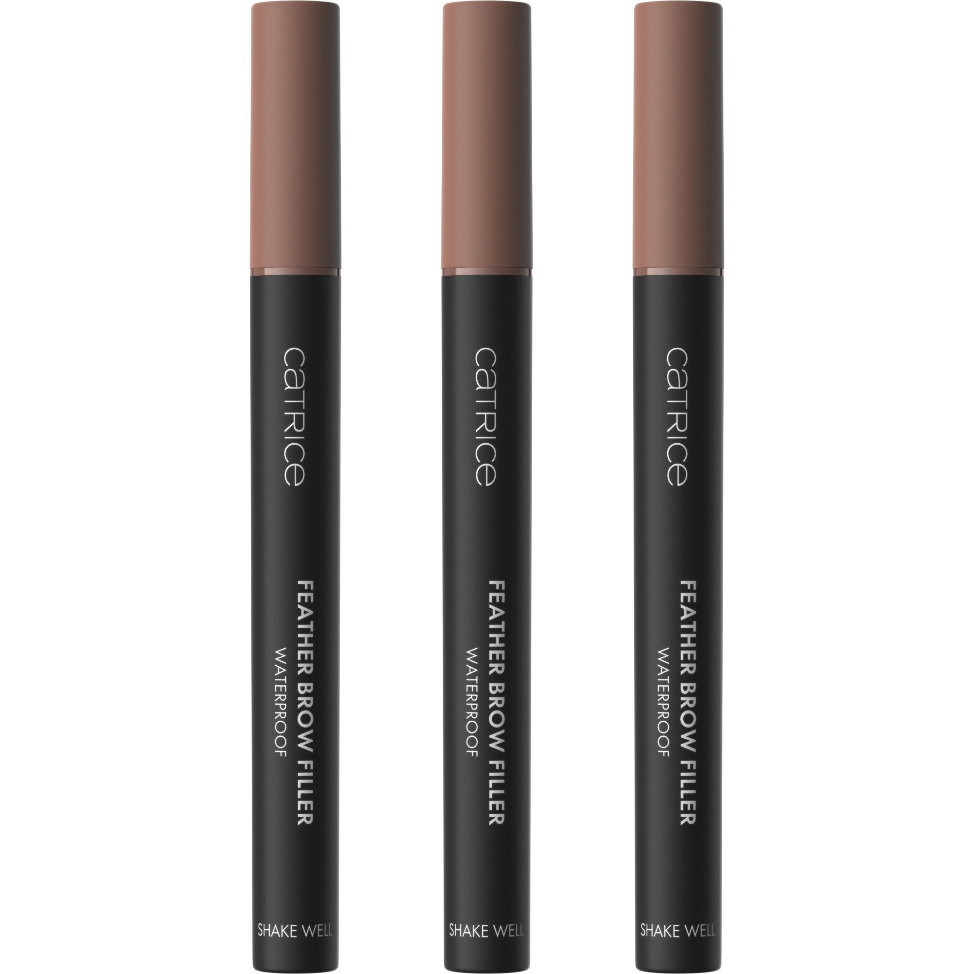 Catrice Augenbrauen-Stift Feather Brow Filler Waterproof, 3-tlg.