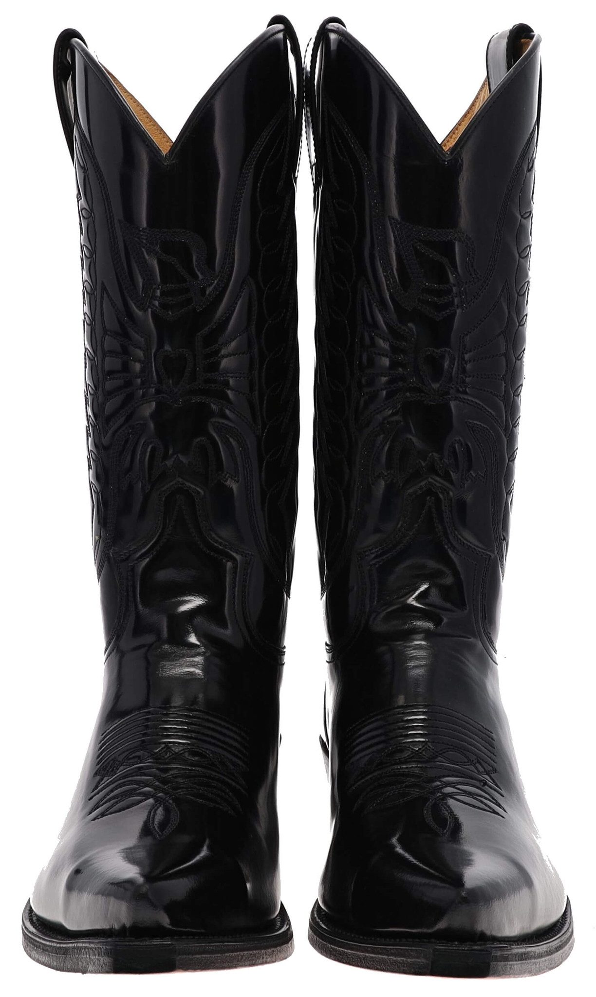 Sendra Boots CUERVO WEST 2073 Schwarz Cowboystiefel Rahmengenähte Unisex Westernstiefel.