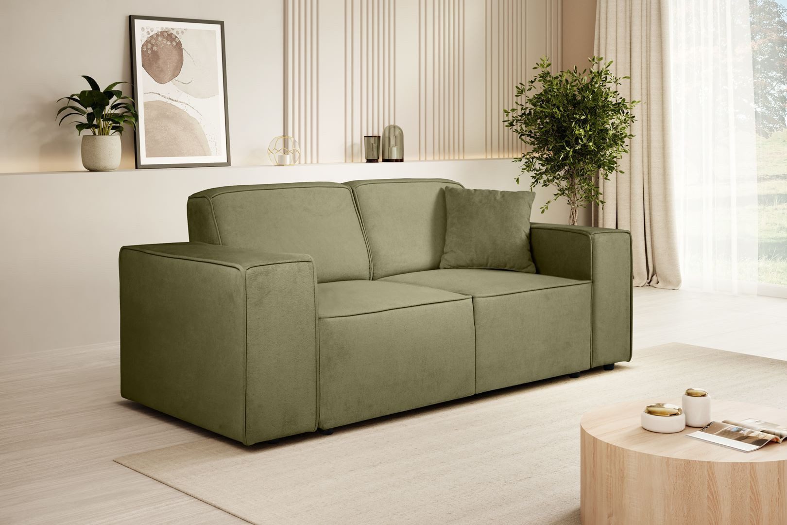 Beautysofa Sofa PEDRO II, 2-Sitzer, ohne günstig online kaufen