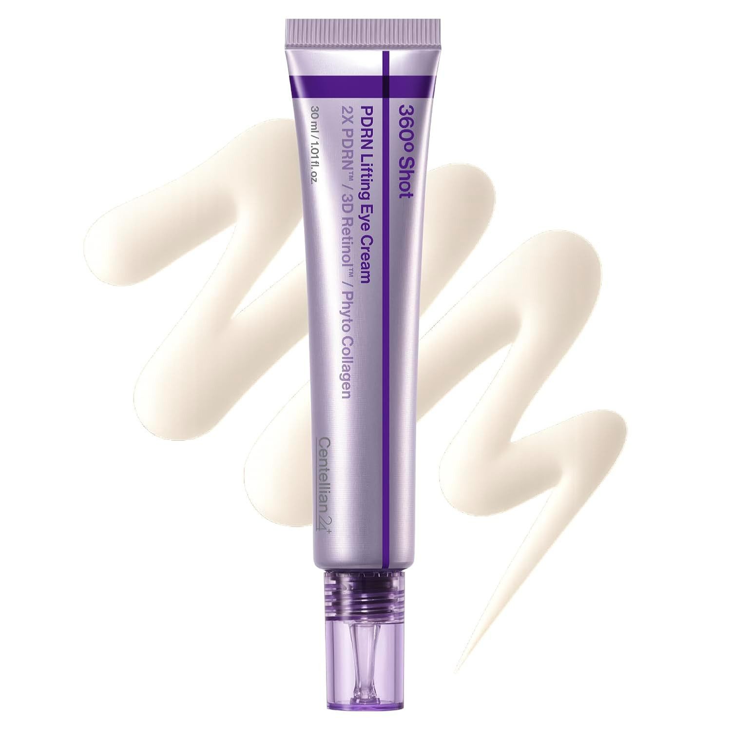 Centellian24 Anti-Aging-Augencreme 360 Shot PDRN Lifting Eye Cream 30 ml – Augencreme mit Retinol, feuchtigkeitsspendend für alle Hauttypen