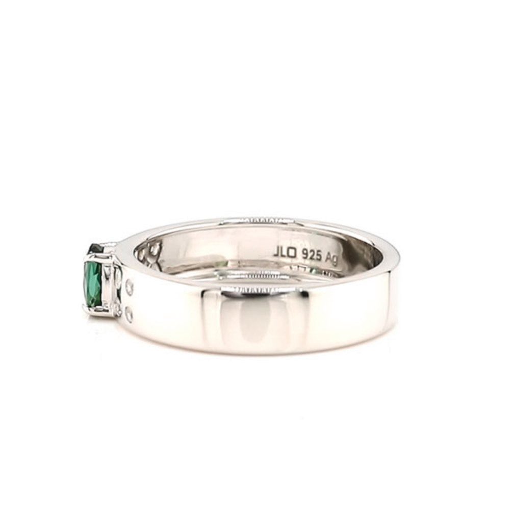 Cavill Silberring Cavill Ring Sterlingsilber mit grünem Turmalin 0,40 ct & Zirkon (1-tlg)