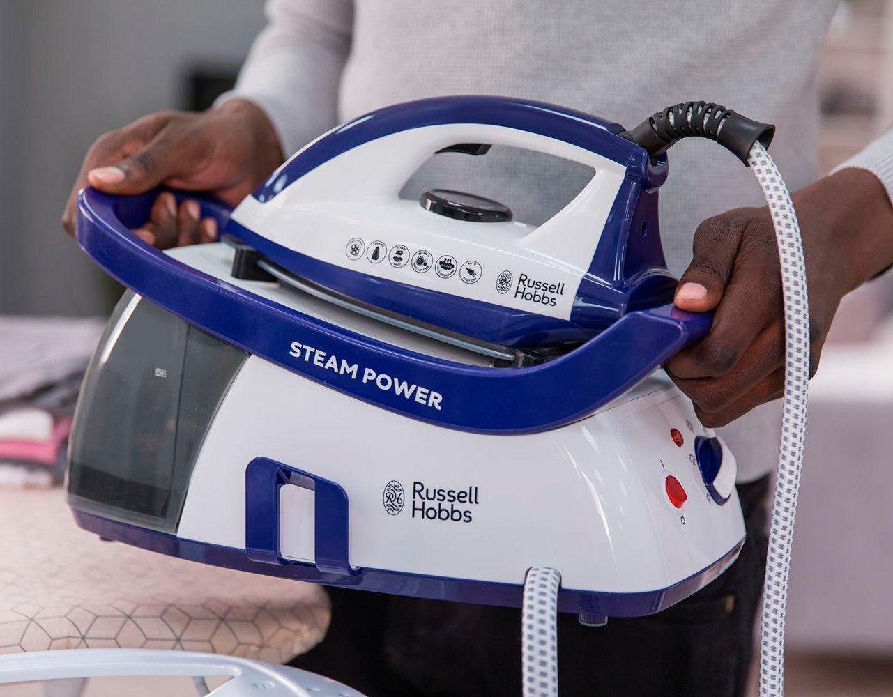RUSSELL HOBBS Dampfbügelstation Power Steam 24440-56, 1300 ml Wassertank, 2600 Watt