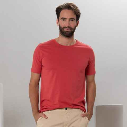 LIVING CRAFTS T-Shirt ILKO Klassischer Schnitt in trendigen Farbtönen