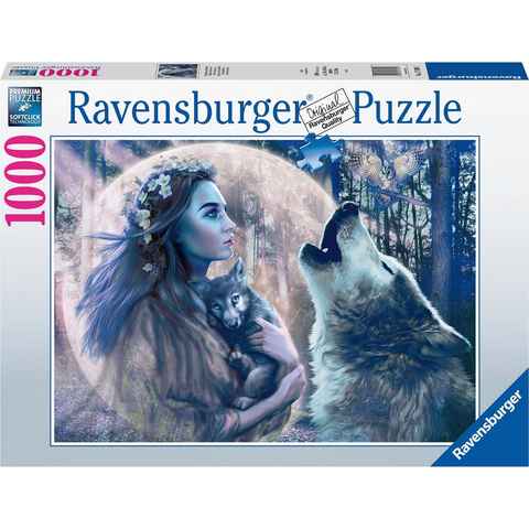 Ravensburger Puzzle Die Magie des Mondlichts, 1000 Puzzleteile, Made in Germany; FSC® - schützt Wald - weltweit
