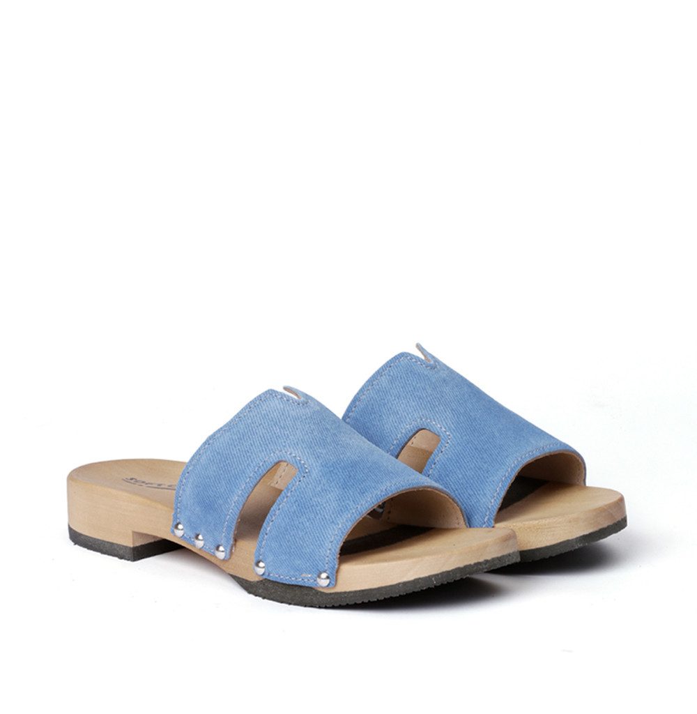 Softclox BLIDA Jeanslook blau (hazelnut) Pantolette günstig online kaufen
