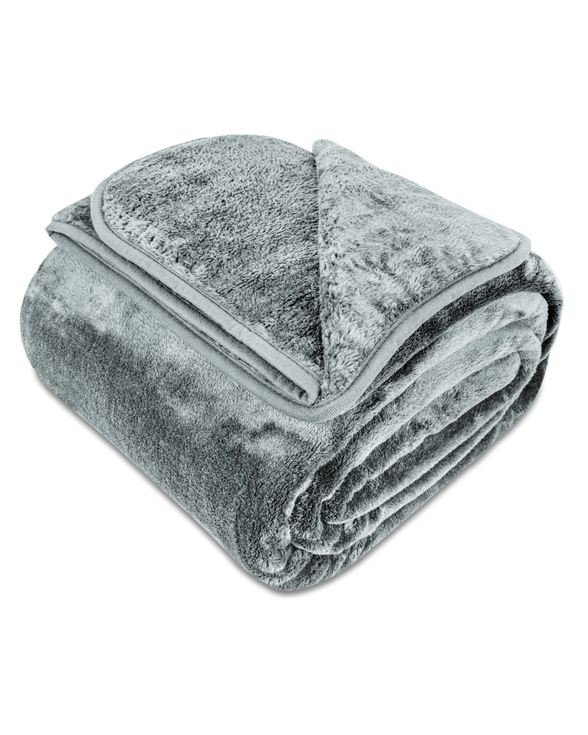 Wohndecke Cashmere-Feeling Kuscheldecke super weich & flauschig – Fleecedecke, Gräfenstayn, dicke & warme Sofadecke, Wohndecke & Tagesdecke - Überwurf Sofa, Couch