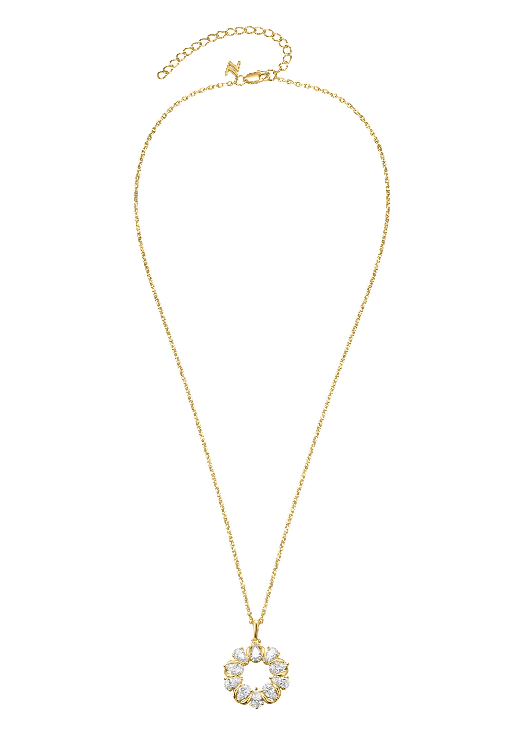 NANA KAY Kette ohne Anhänger Sparkly Couture, mit farblosem Stein