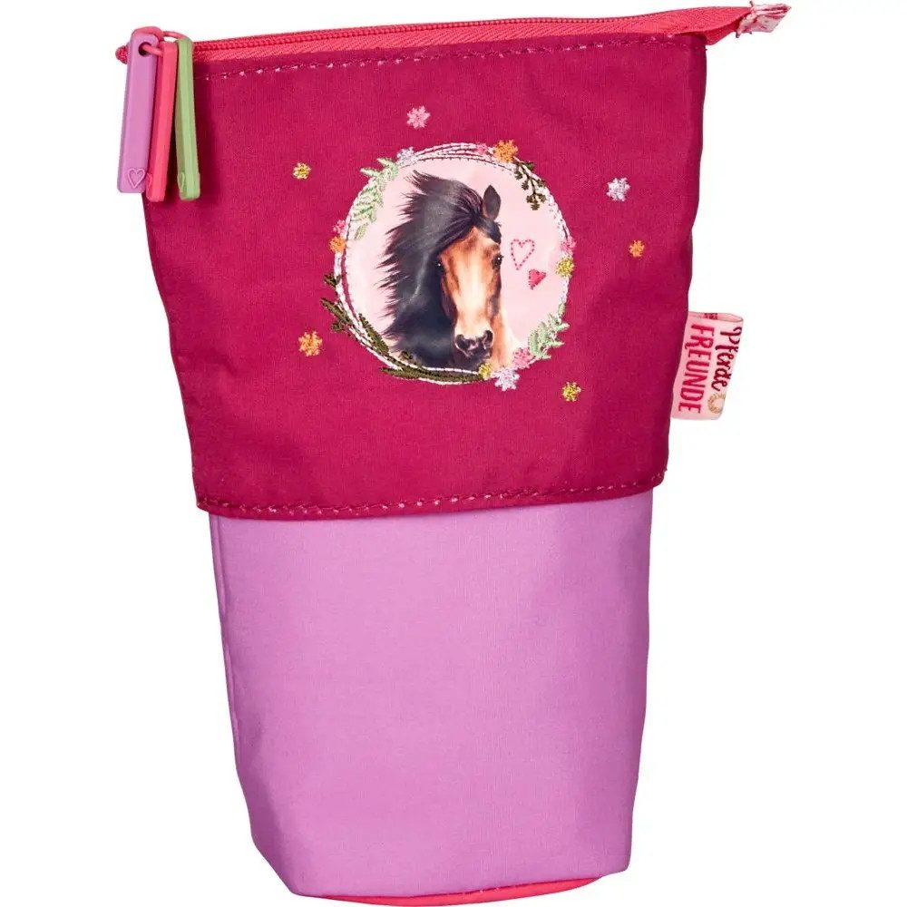 COPPENRATH DIE SPIEGELBURG Kinderrucksack Stifte Etui 2-in-1 - Pferdefreunde
