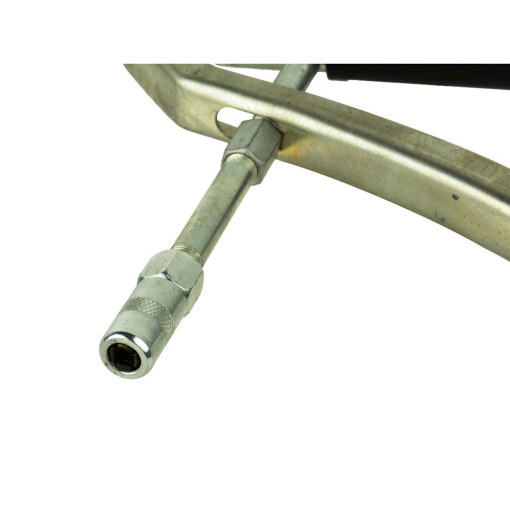 GEKO Druckluftgeräte-Set Pistole für Metall Fußfettpresse 1-tlg. Gummischlauch, aus mit