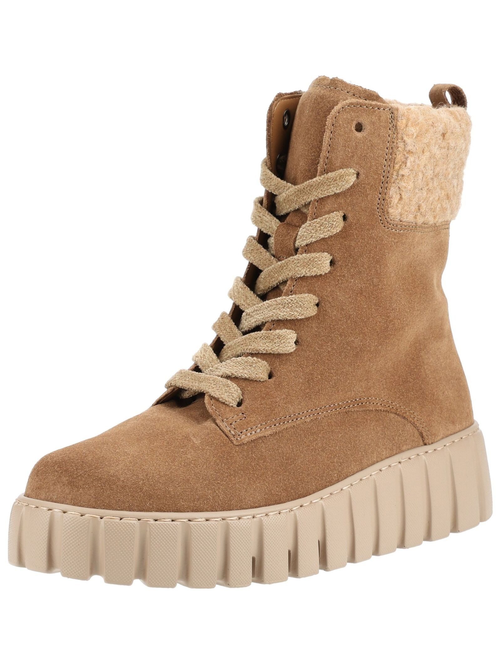 Gabor Gabor Stiefelette Veloursleder Schnürstiefelette