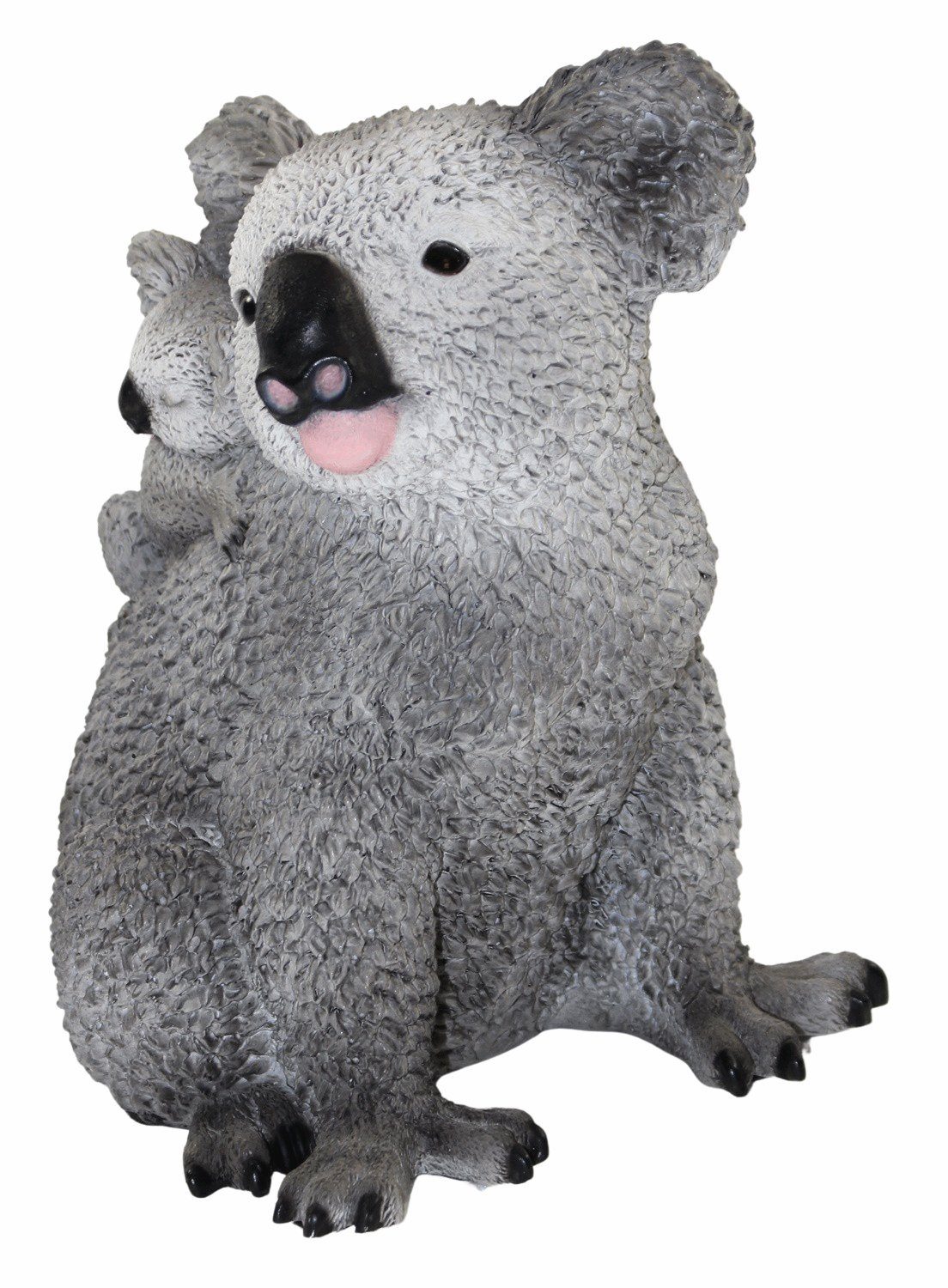 aus Kollektion Resin Koalafigur Baby Dekofigur Koalabär Koala Tierfigur Castagna dem auf Castagna cm 23 Rücken H mit