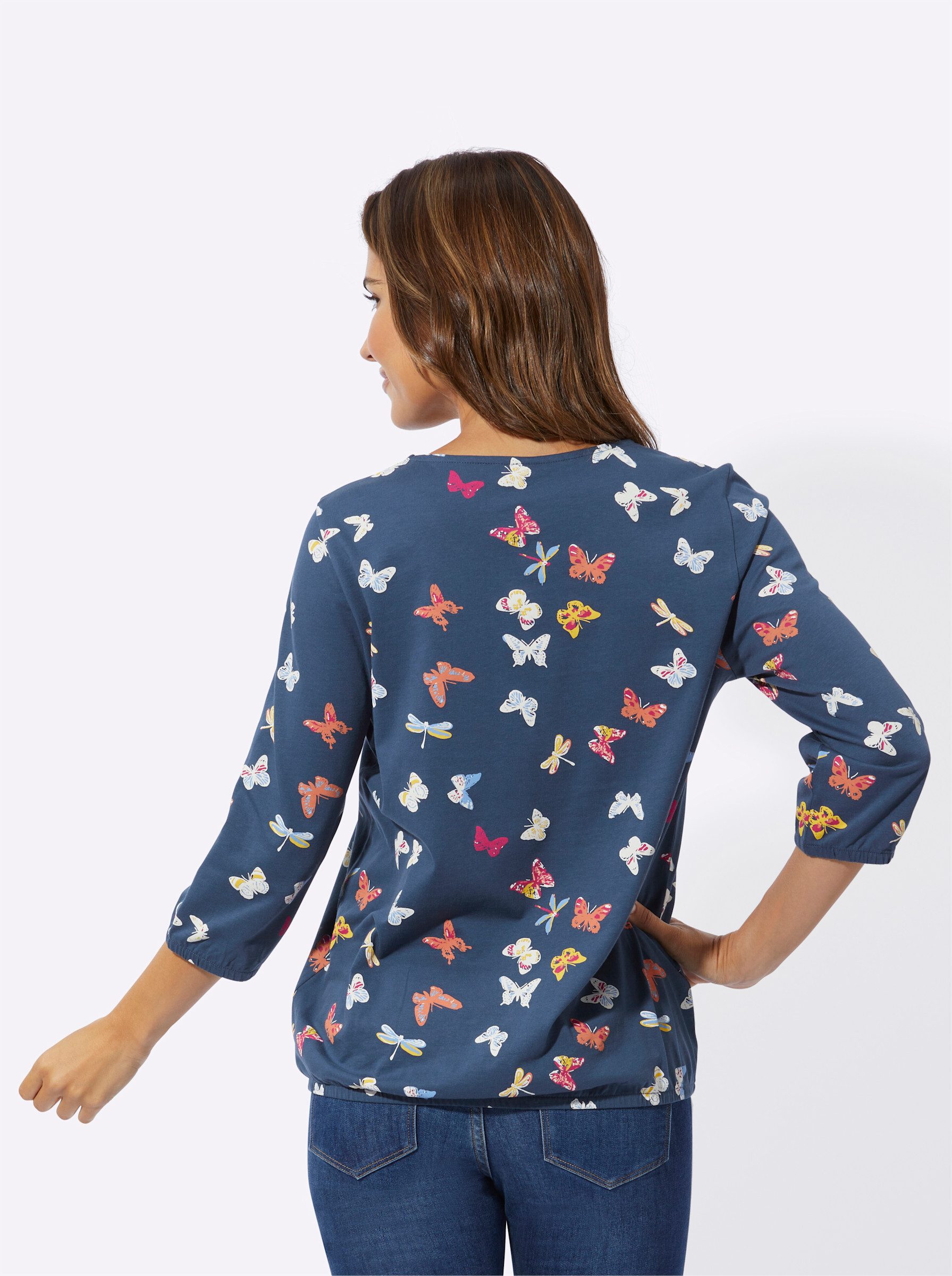 Sieh an! T-Shirt 3/4-Arm-Shirt 3/4-Arm günstig online kaufen