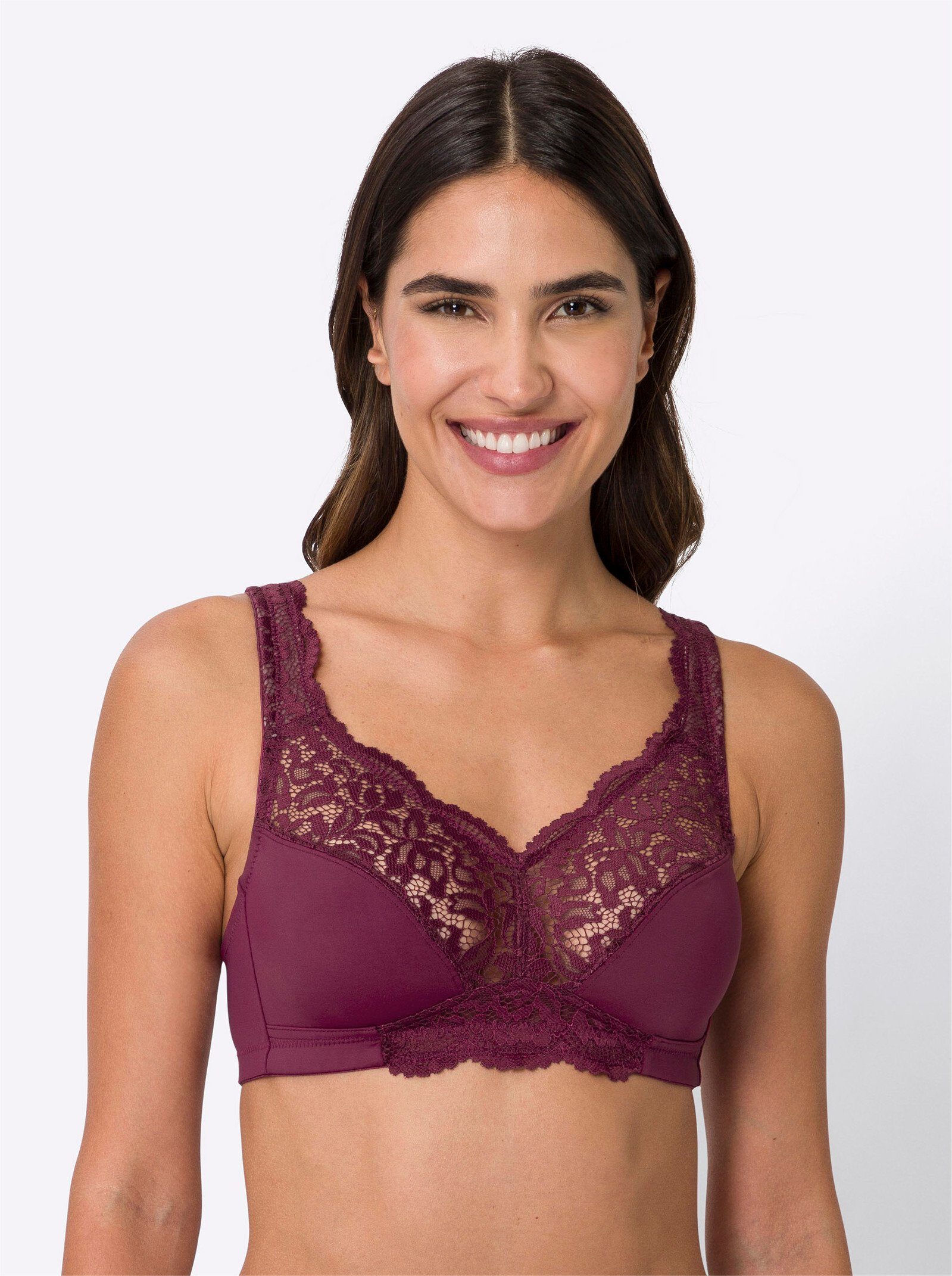 Sieh an! Bügelloser BH BH ohne Bügel