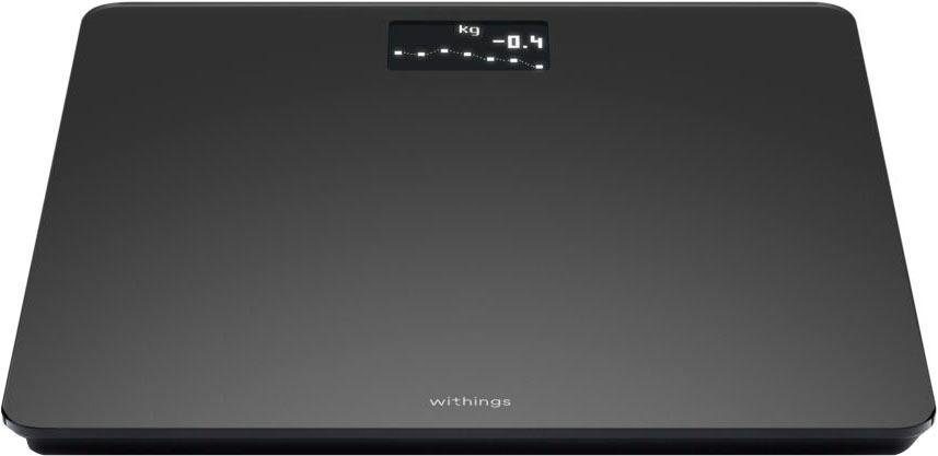 Withings Körper-Analyse-Waage Body, für bis zu 8 Benutzer, WLAN-Smart-Waage mit BMI-Funktion