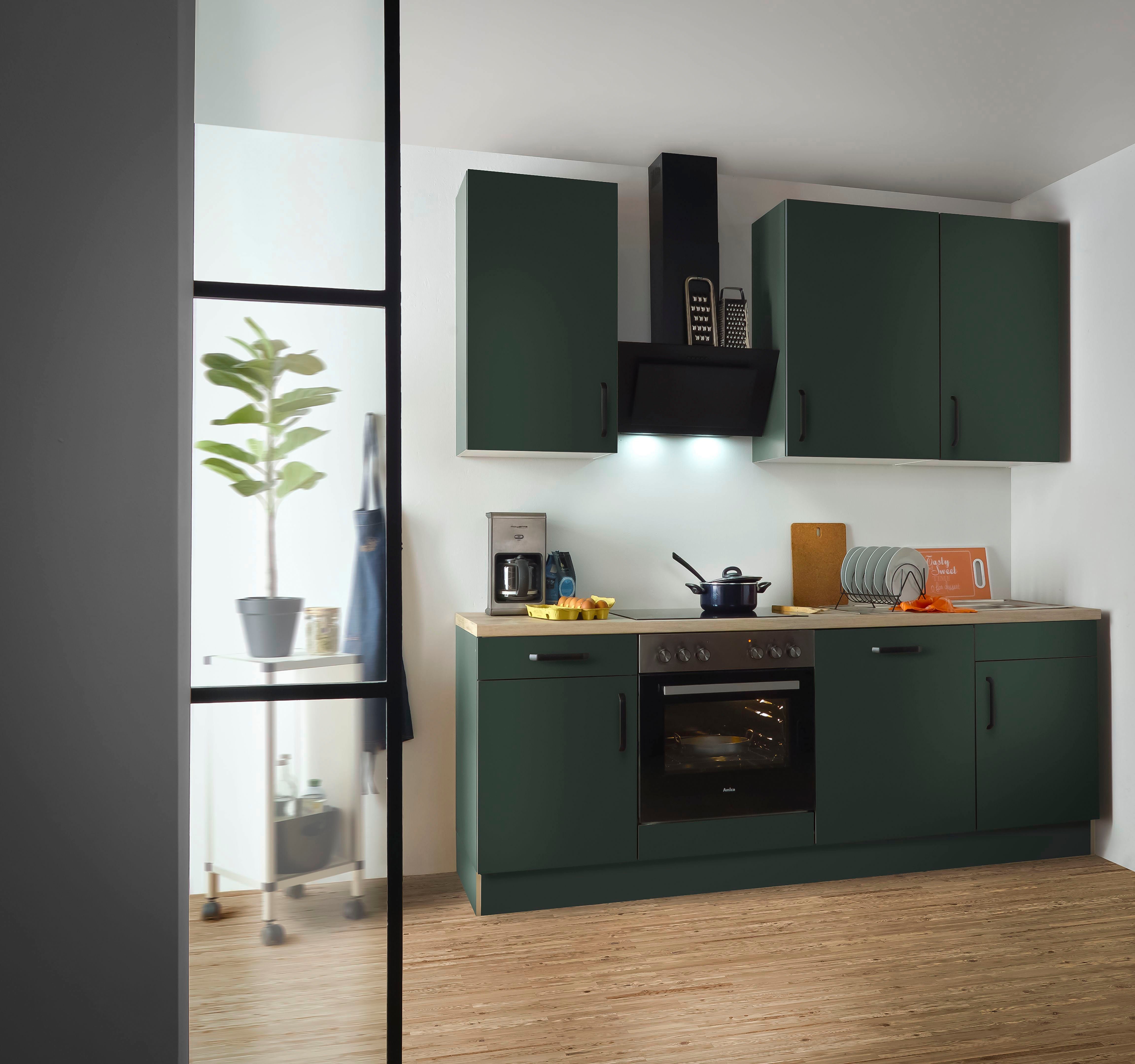 wiho Küchen Küchenzeile "Simi", wahlweise mit E-Geräten, mit verstellbaren günstig online kaufen