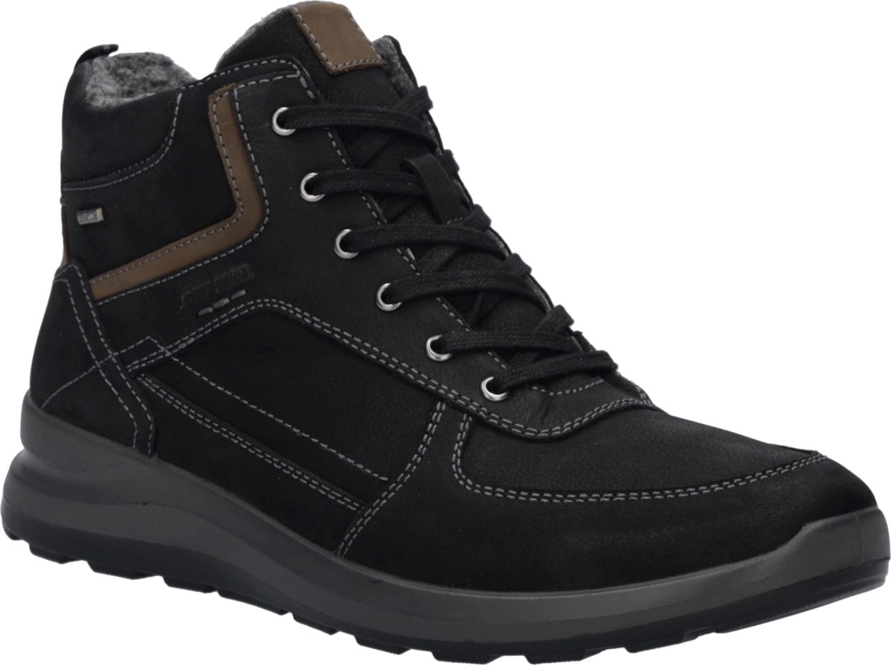 Josef Seibel Marley 54 Winterboots Schnürboots, mit Kontrast-nähten und besatz, Weite G
