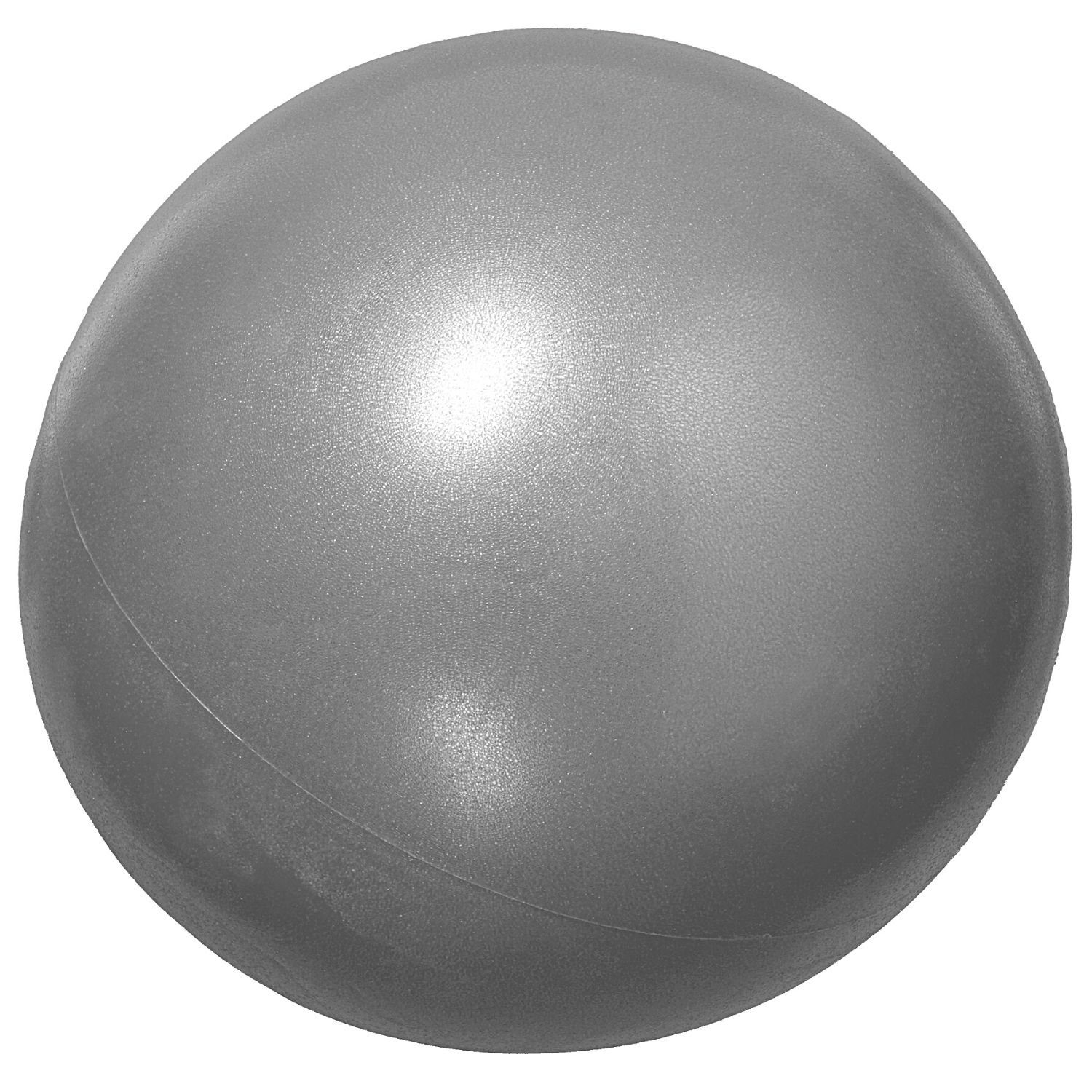 Best Sporting Sitzball Pilates Ball 22 cm in anthrazit I Gymnastikball klein aufblasbar, Ein leichter, weicher und griffiger Ball.