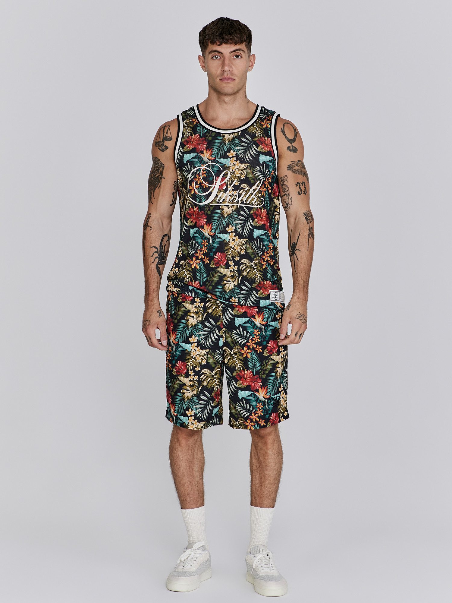 Siksilk Shorts SikSilk Herren Multi Resort Shorts