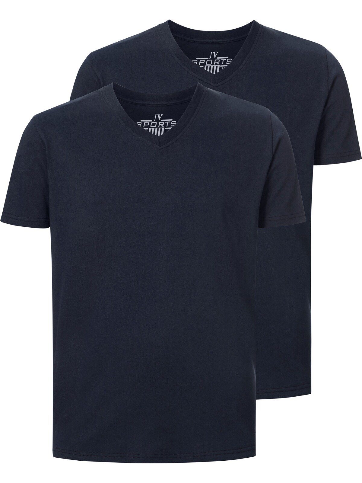 Jan (2er-Pack) dunkelblau Passform Vanderstorm OSMO legere T-Shirt