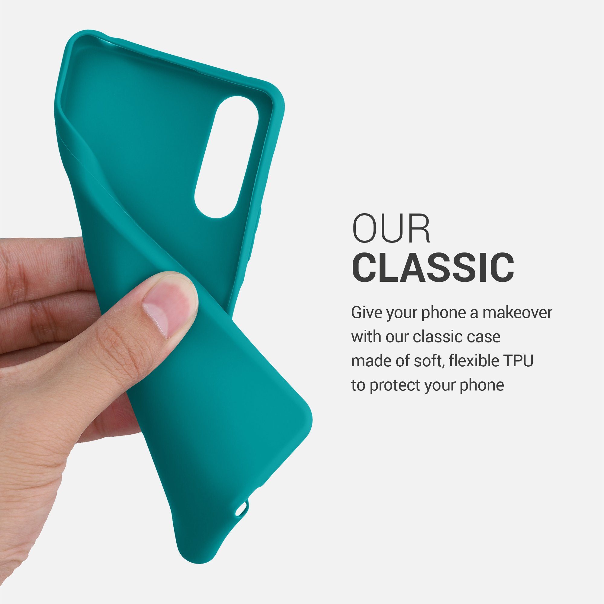 kwmobile Handyhülle Hülle für Sony Xperia 10 III, Hülle Silikon - Soft Handyhülle - Handy Case Cover