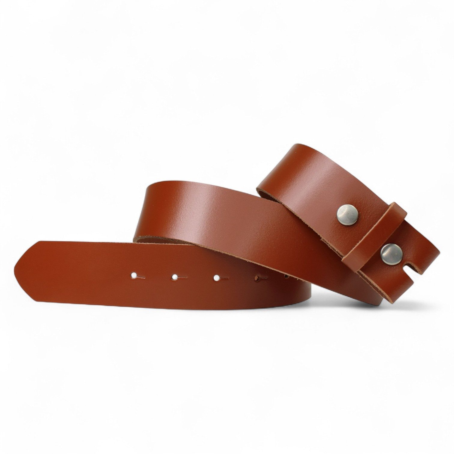 FRONHOFER Ledergürtel Damen Wechselgürtel 4cm (1-St) Druckknopf, wechselbar, ohne Schnalle