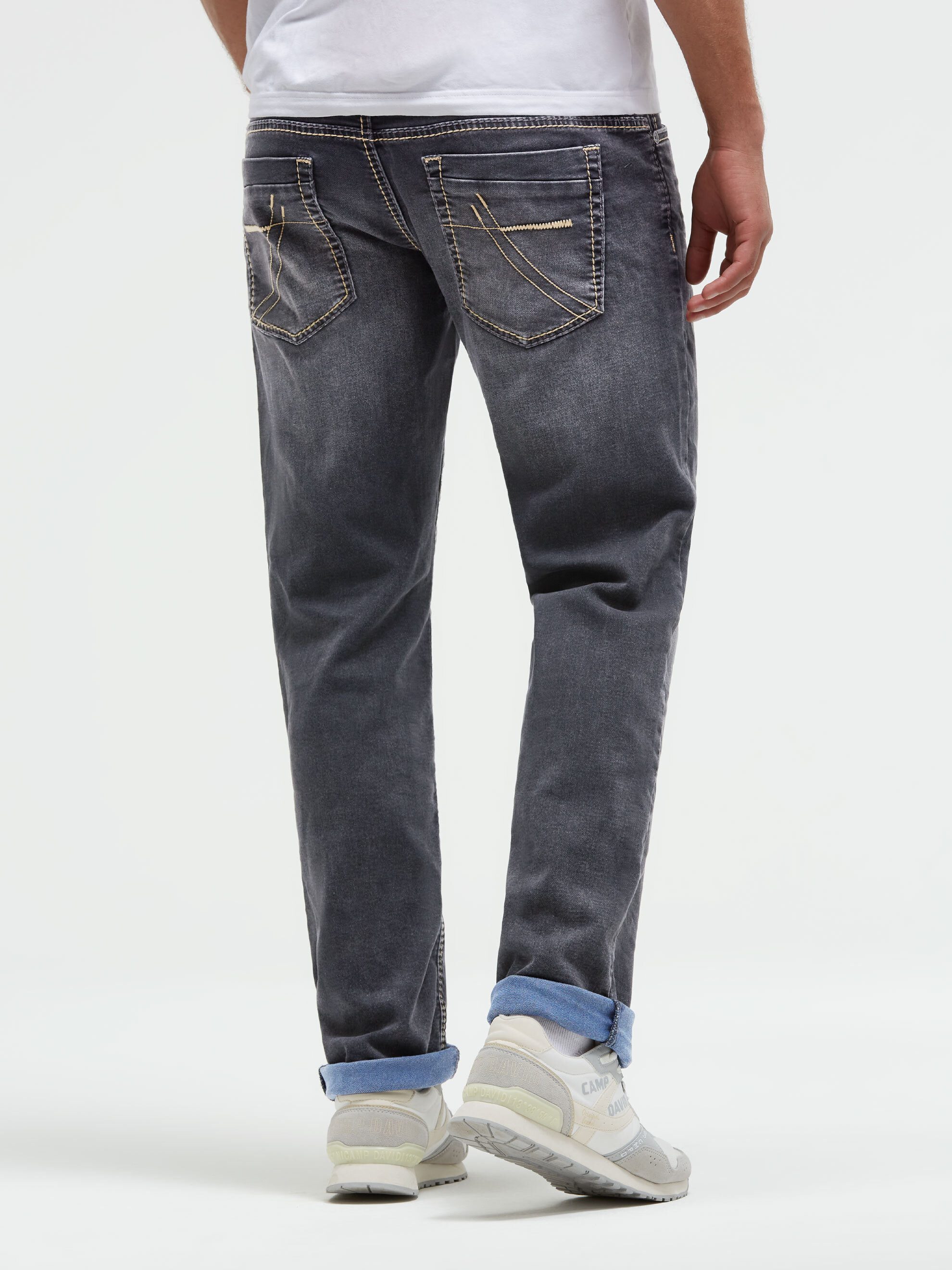 CAMP DAVID Comfort-fit-Jeans mit zwei Leibhöhen – Bild 5 von 5