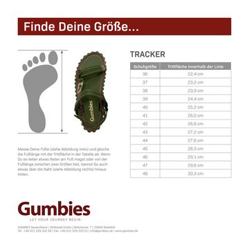Gumbies Tracker in Khaki Sandalette aus recycelten Materialien »in farbenfrohen Designs«