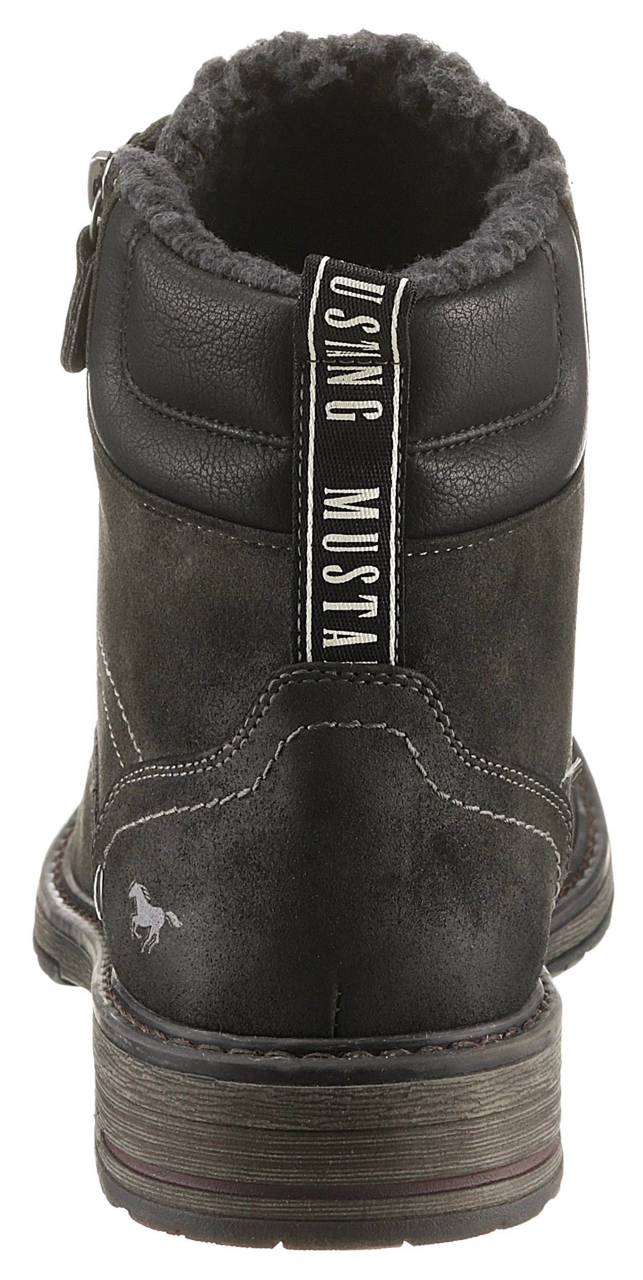 Mustang Shoes Schnürboots mit seitlichem Reißverschluss günstig online kaufen