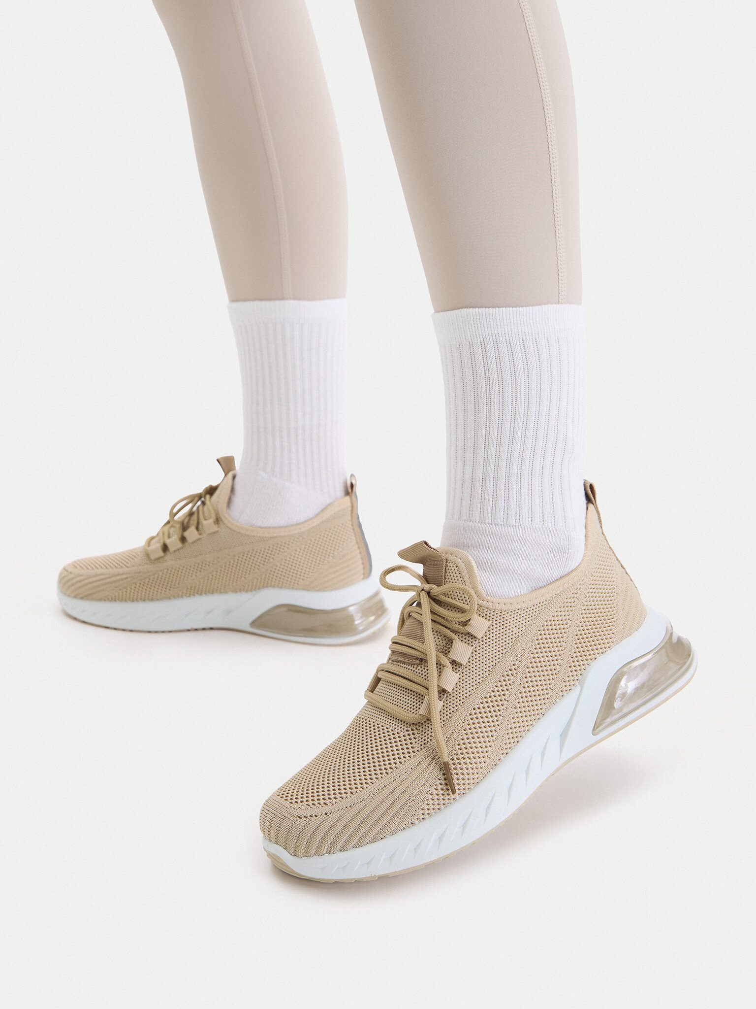Jenny Jenny Damen-Sneakers Beige JENNY-CEO-WYL0310-01 Beige Sneaker