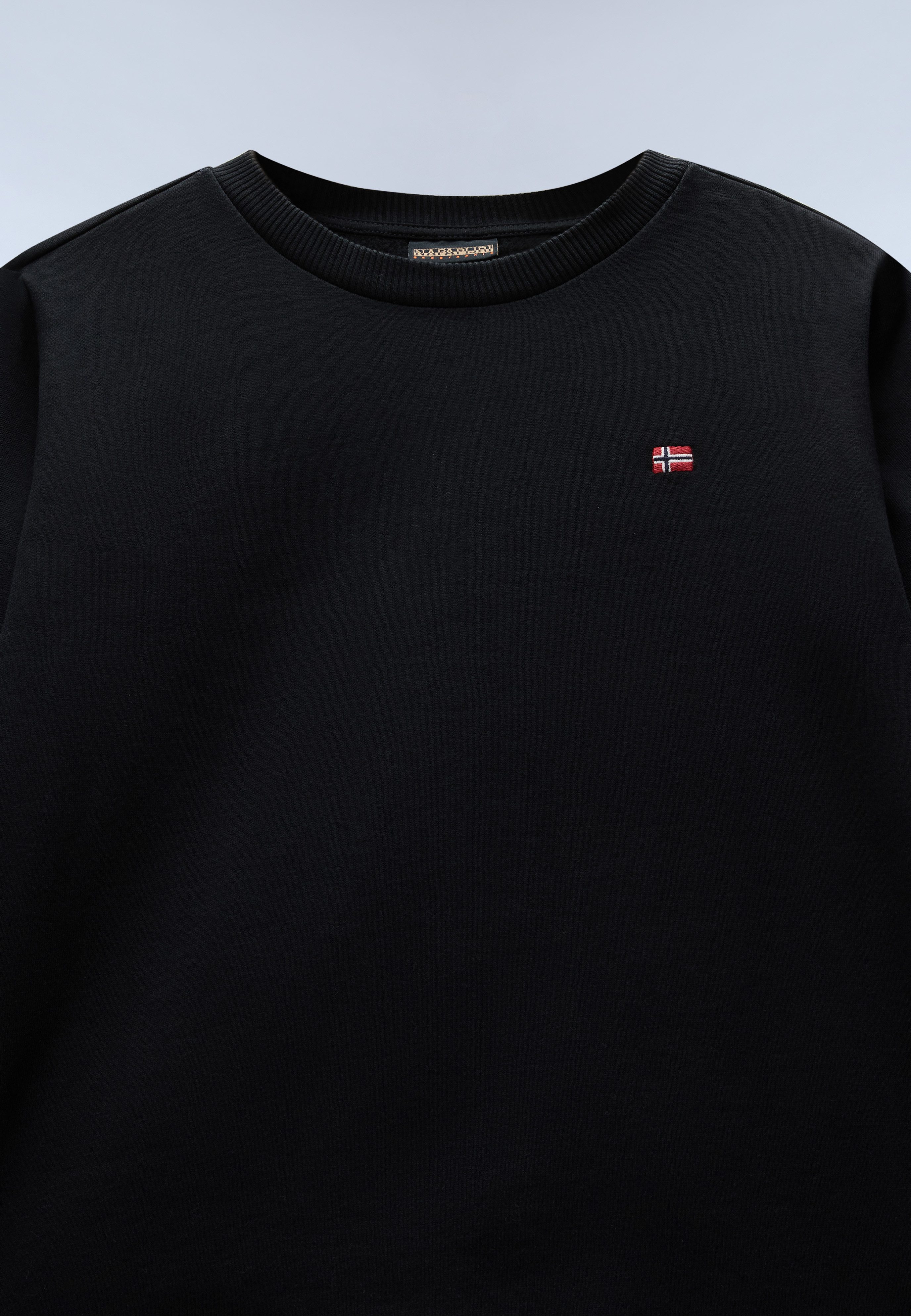 Napapijri Sweatshirt klassische Sweatshirt-Ausführung, aus Baumwolle und Polyester – Bild 4 von 5