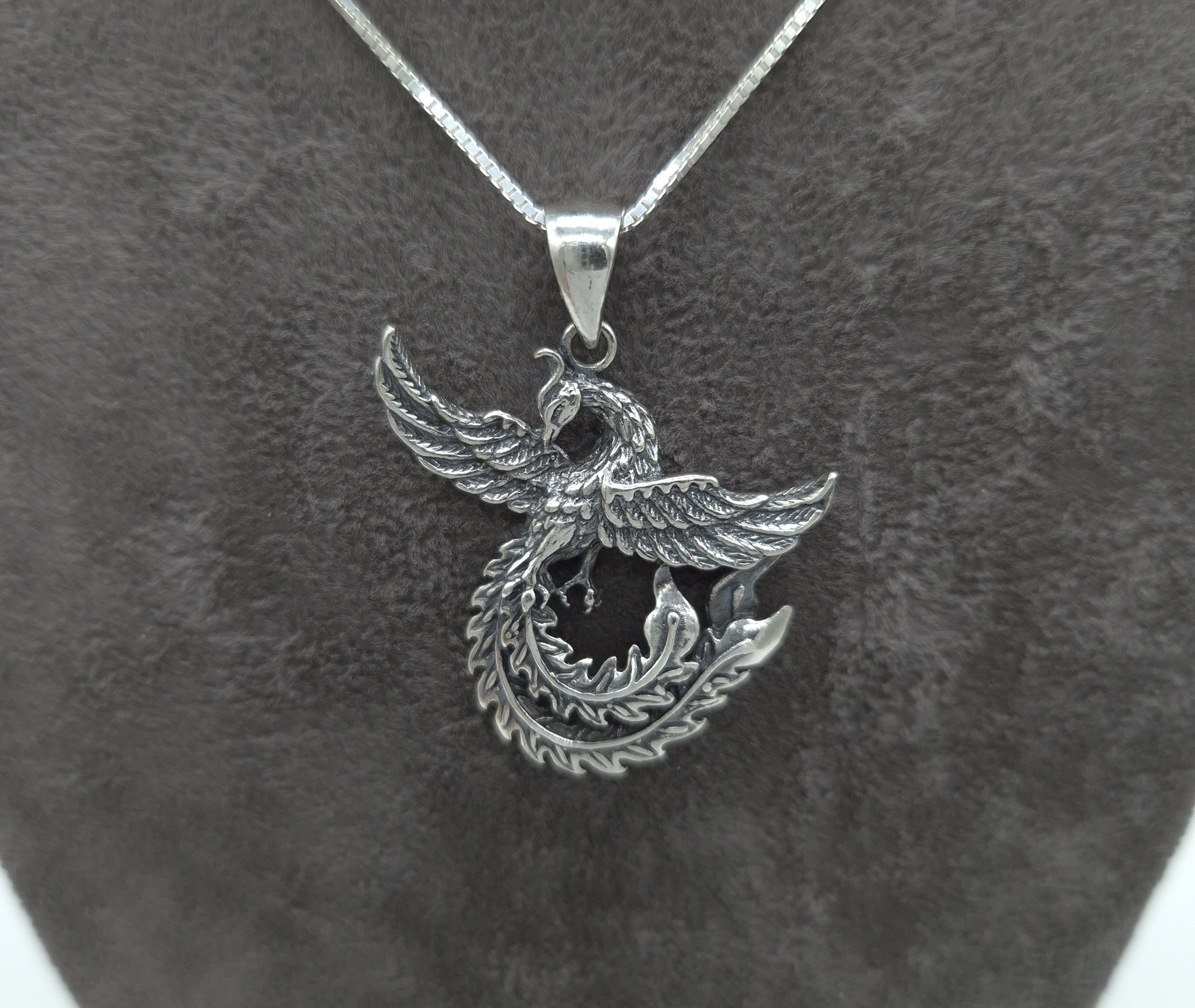 NAHLE Kette mit Anhänger Silber Drache günstig online kaufen