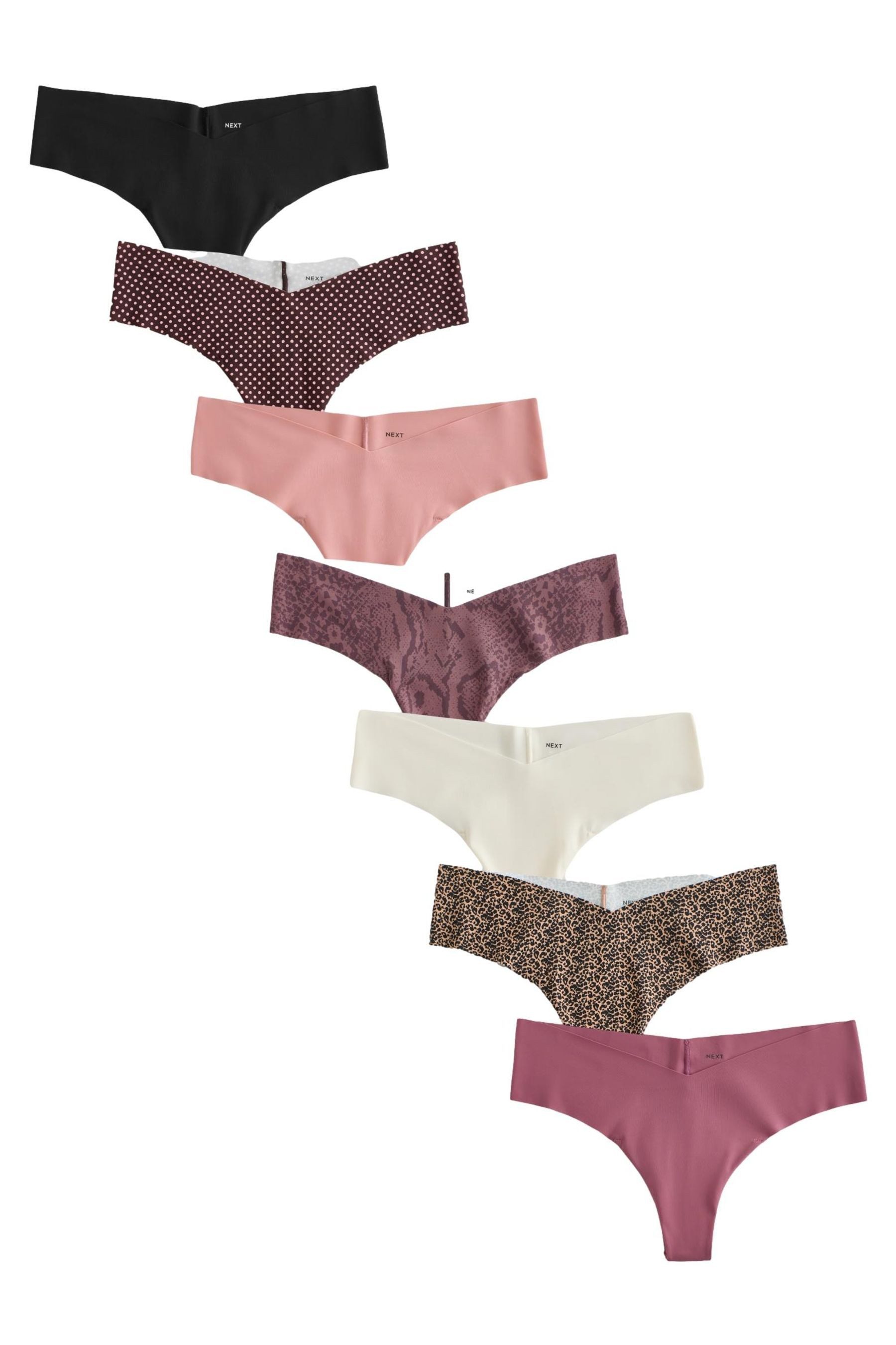 String 7er-Pack VPL Slips, Tanga