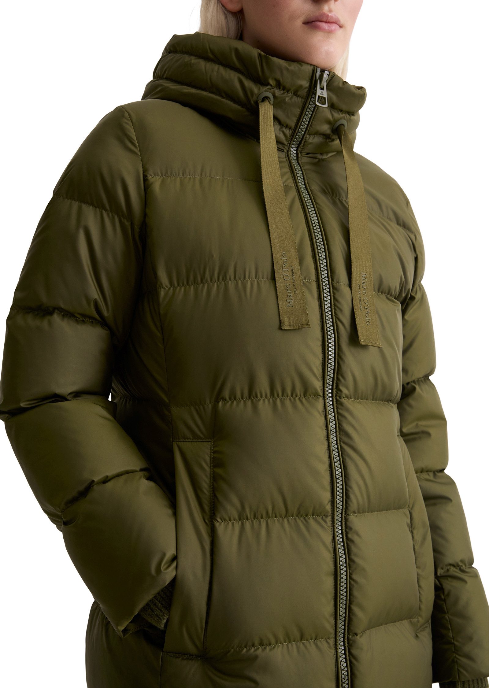 Marc O'Polo Daunenmantel mit hochwertiger Verarbeitung und vielen Details