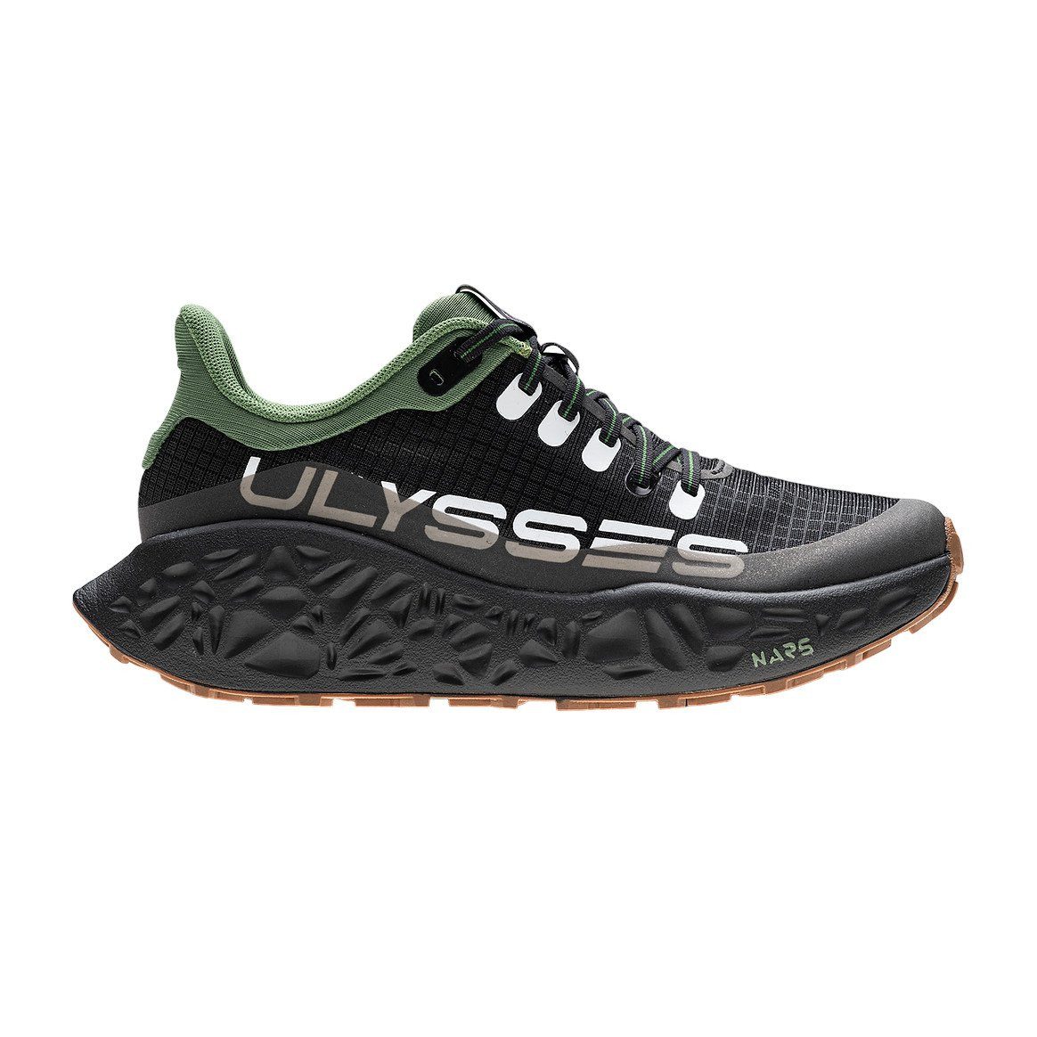 Ulysses Maikoh schwarz/forestgrün Herren Laufschuh günstig online kaufen