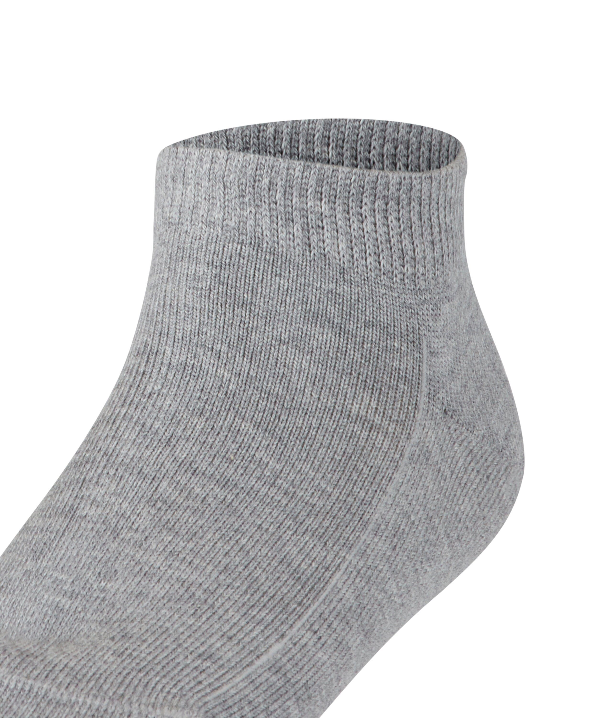 FALKE Sneakersocken grey mit light Baumwolle (1-Paar) nachhaltiger Family (3400)