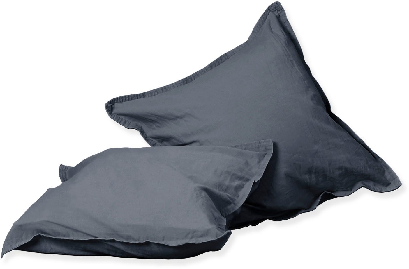 Primera Kissenbezüge Kissenbezüge »Stone Washed«, Primera (2 Stück), (2 Stück), mit Stone-Washed Optik – Bild 3 von 5