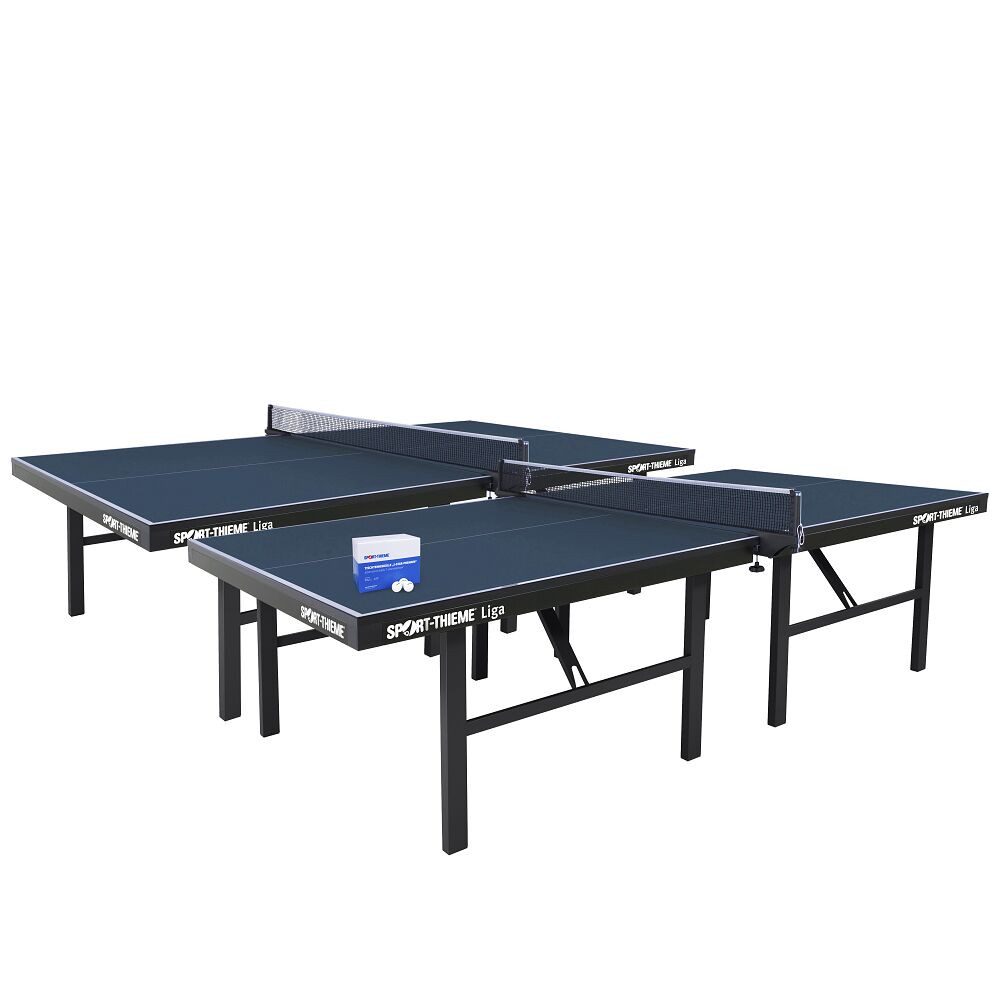 Tischtennisplatte Tischtennis-Set Liga