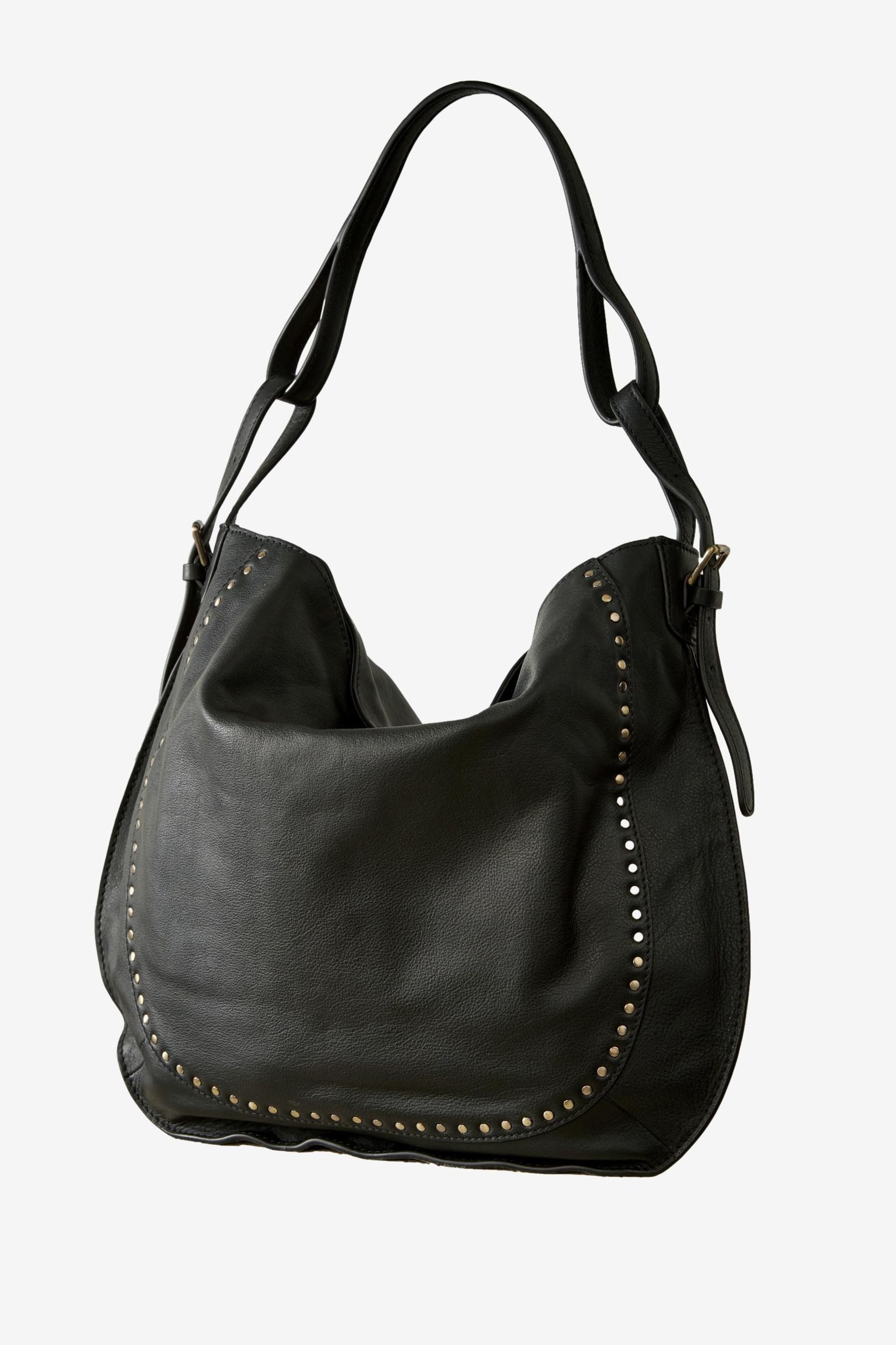 Next Schultertasche Schultertasche aus Leder mit günstig online kaufen