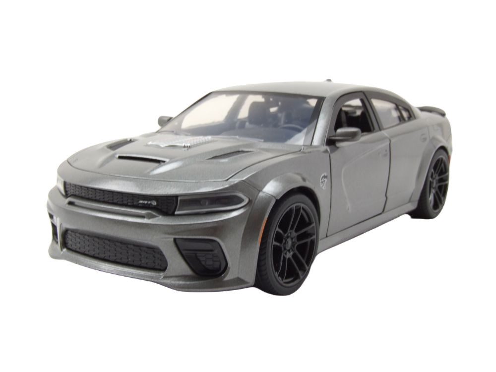 Modellauto Dodge Charger SRT Hellcat 2021 grau metallic Fast & Furious