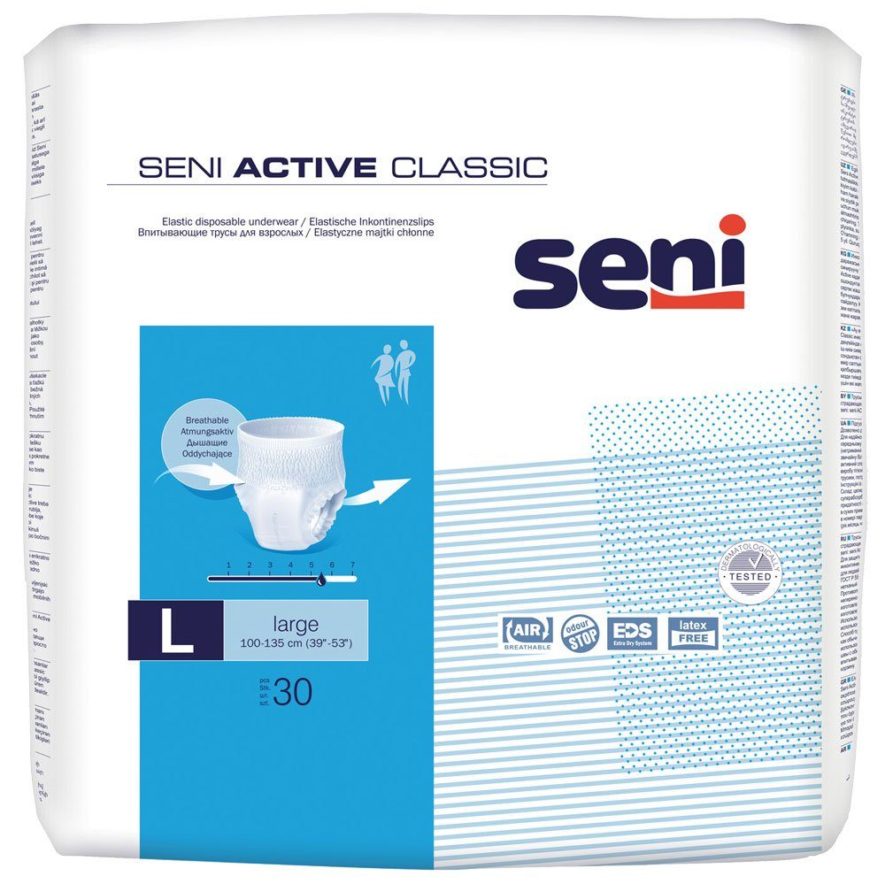 seni Inkontinenz-Pants Seni Active Classic Large Inkontinenzslips (1x30 S