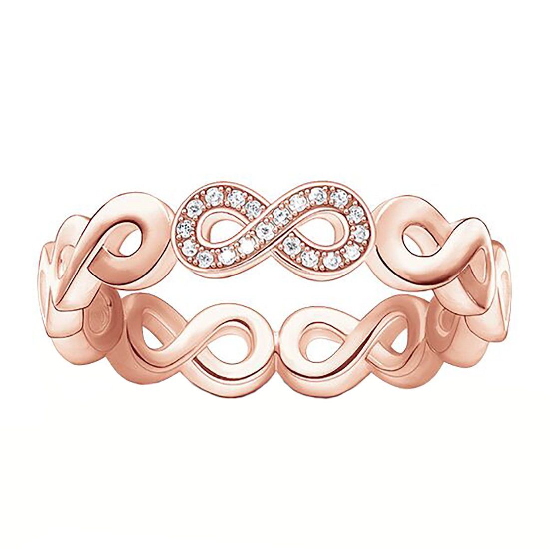 THOMAS SABO Diamantring goldfarben... THOMAS SABO Diamantring goldfarben...