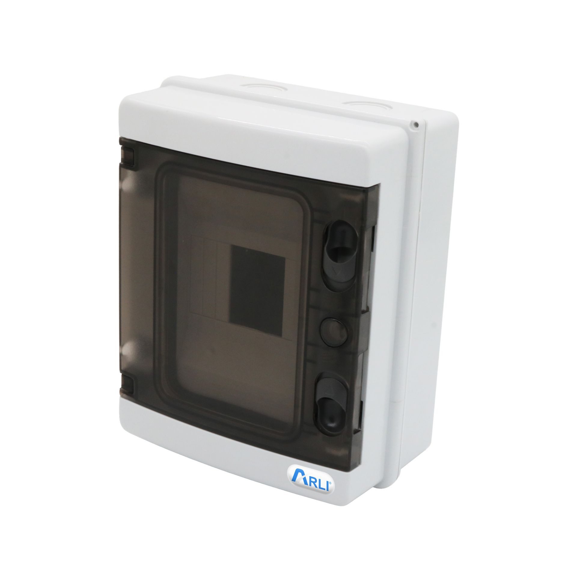 ARLI Verteilerbox Sicherungskasten IP65 Aufputz Verteilerkasten Feuchtraumverteiler, (Anzahl Module, 5-tlg), Anzahl Module nach Auswahl inkl. Kabelverschraubungen