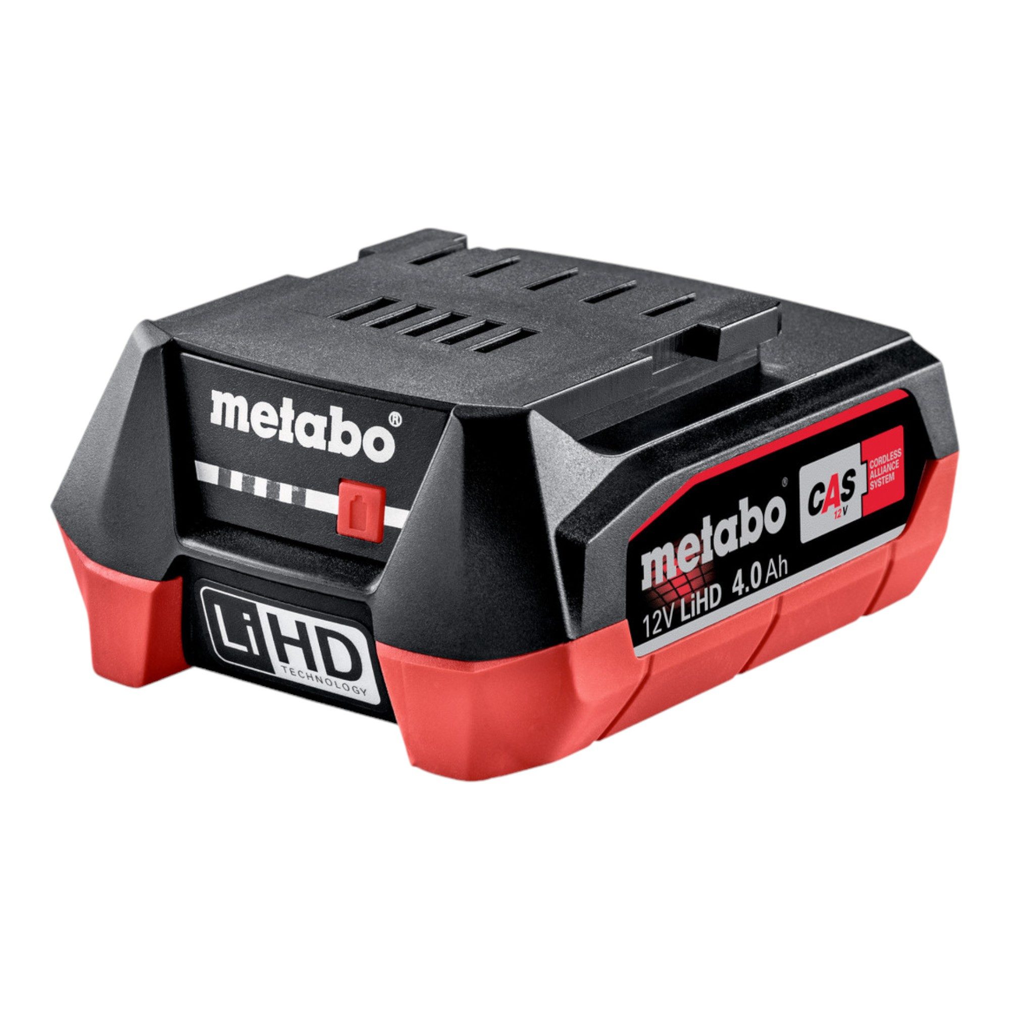 metabo LiHD 12 V 4,0 Ah / 4000 mAh Li-Ion mit Ladestandanzeige (625349000) Akkupacks