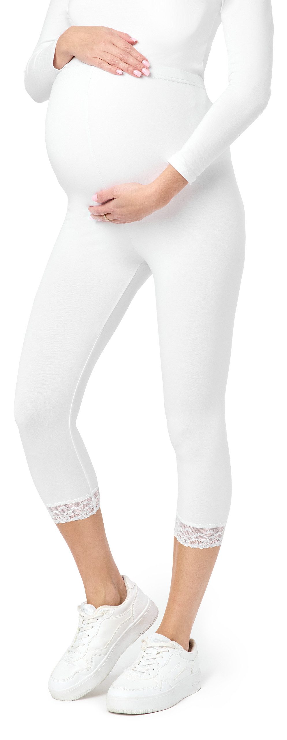 Be Mammy Umstandsleggings 3/4 Capri Umstandhose günstig online kaufen
