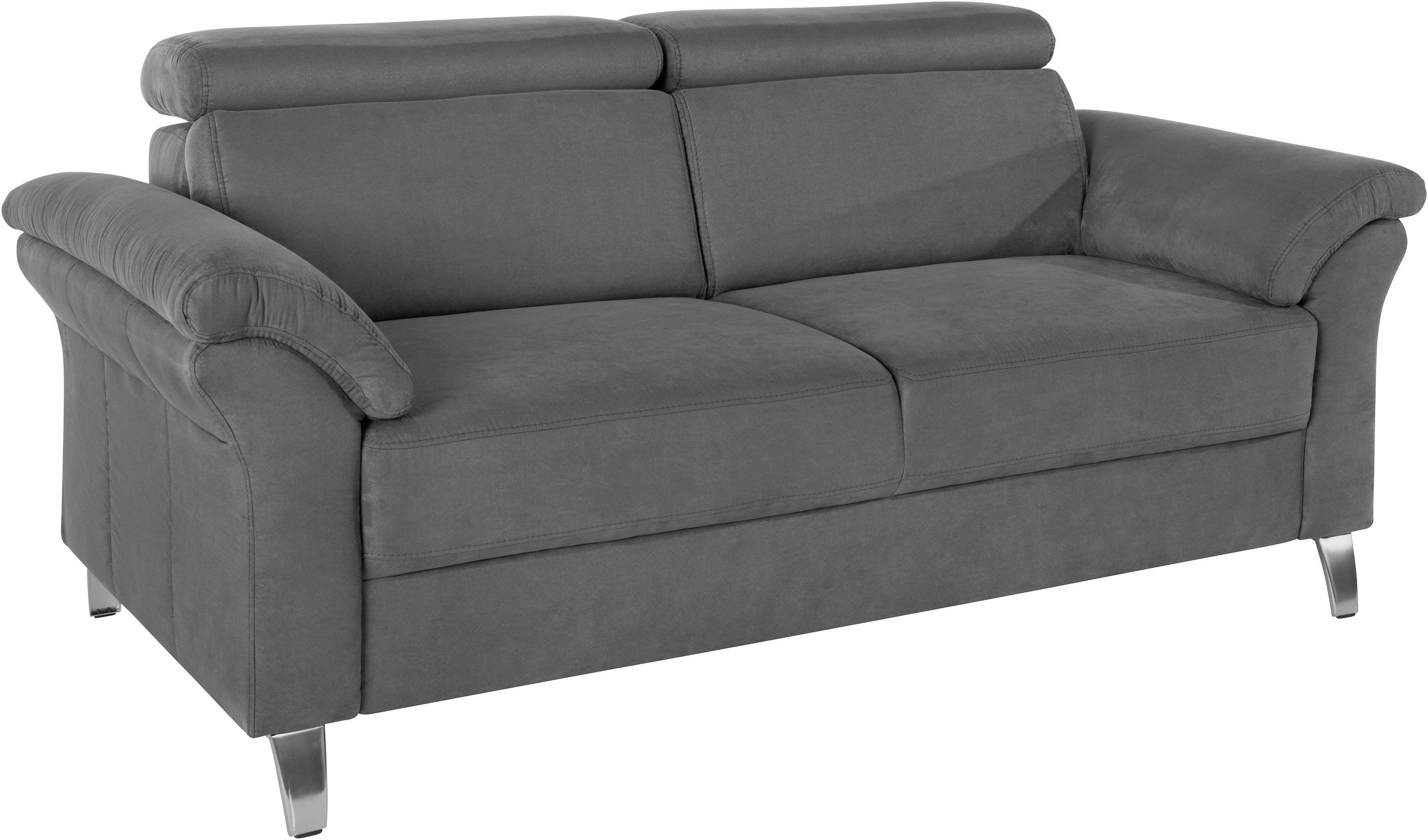 sit&more 2,5-Sitzer Arngast, inklusive Federkern und Kopfteilverstellung