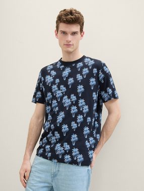 TOM TAILOR T-Shirt T-Shirt mit Palmenprint