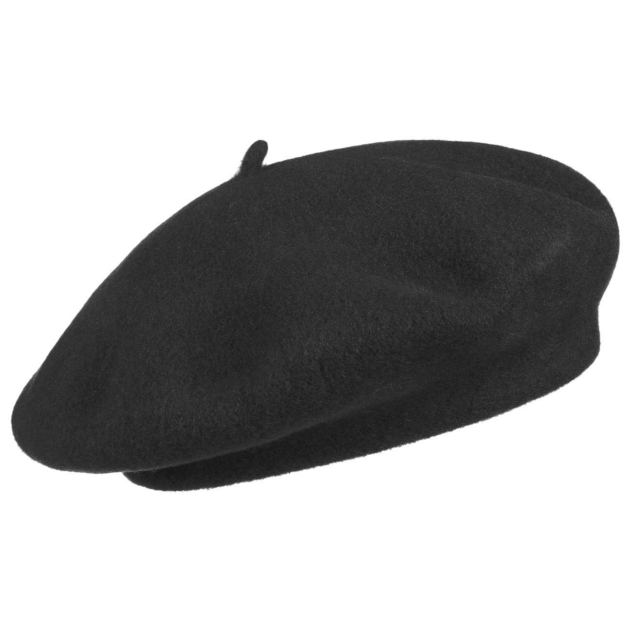 Seeberger Baskenmütze (1-St) Wollbaske, Made in the EU